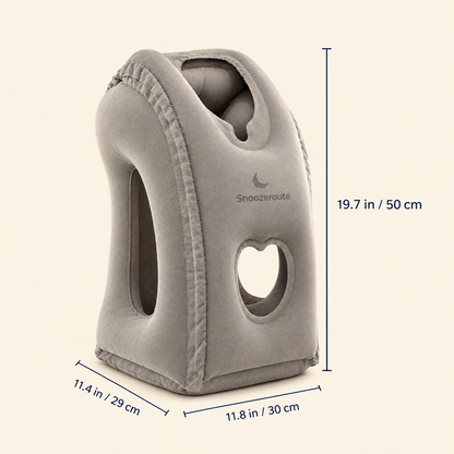 The Snooze Pillow dimensions 19.7 x 11.8 x 11.4 inches